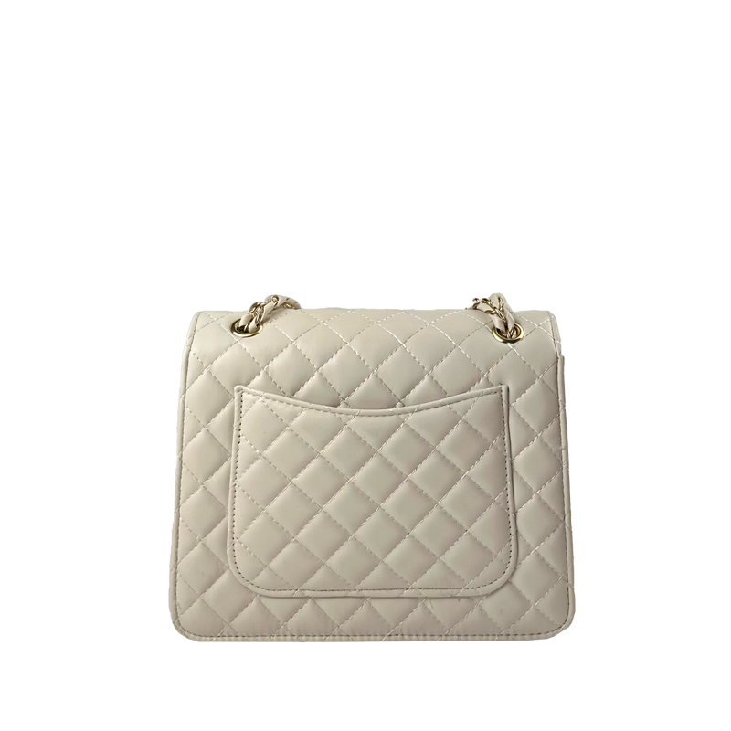 Shoulder Bag Chicago style embroidery PU Leather Chain Handle slim style Shoulder bag