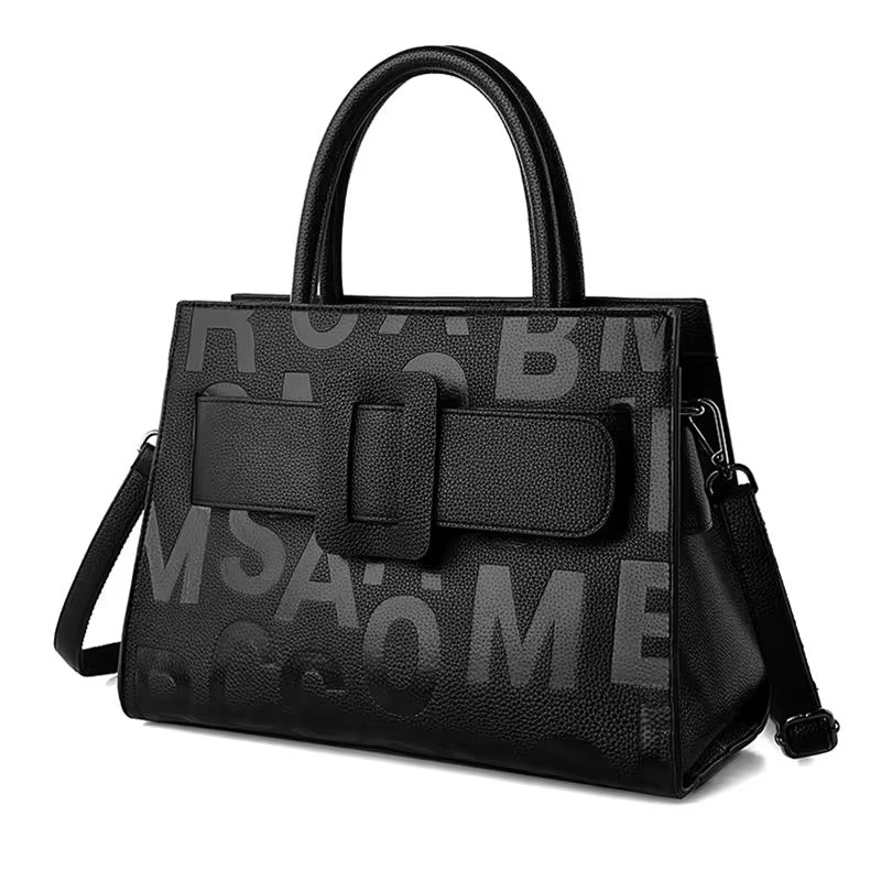 Large Luxury PU Leather Bag Women's 2024 Fashion