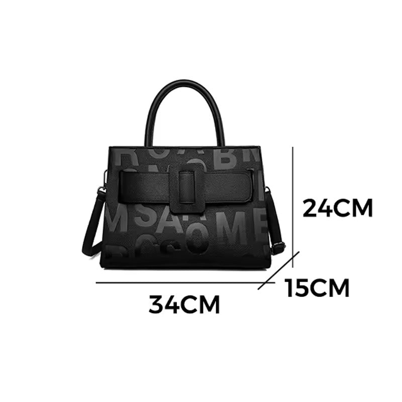 Large Luxury PU Leather Bag Women's 2024 Fashion