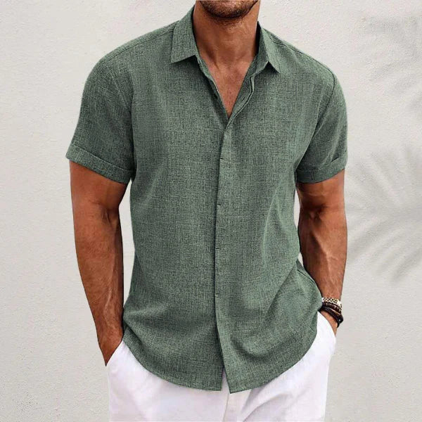 Alex  |  Summer Shirt with Short Sleeves