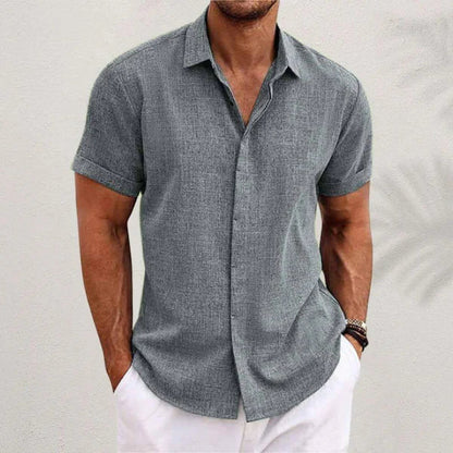 Alex  |  Summer Shirt with Short Sleeves