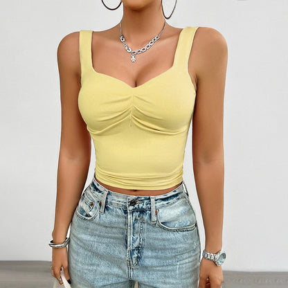 Isabel | Elegant Ribbed Crop Top