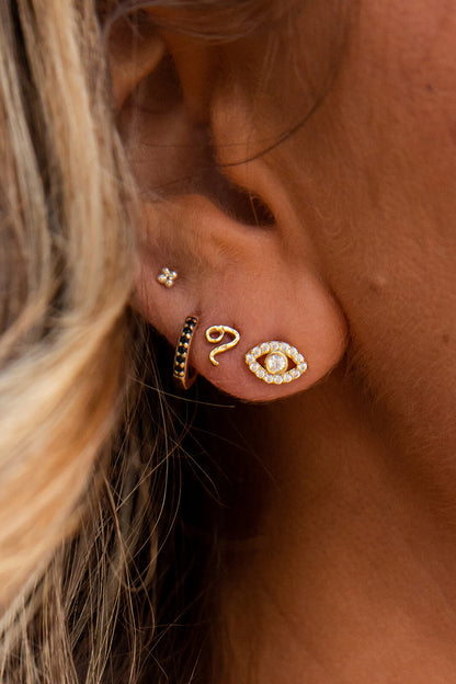 Gita Earring  |  14k Gold Vermeil