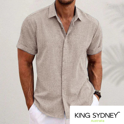 Alex  |  Summer Shirt with Short Sleeves