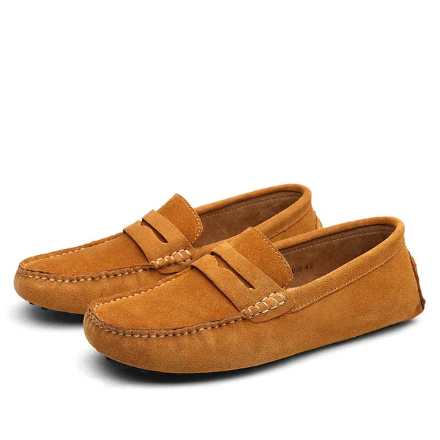 Marina | Suede Loafers