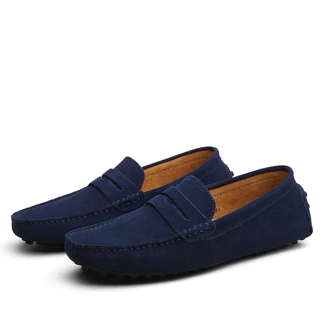 Marina | Suede Loafers