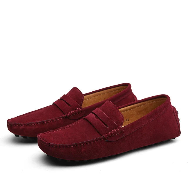 Marina | Suede Loafers