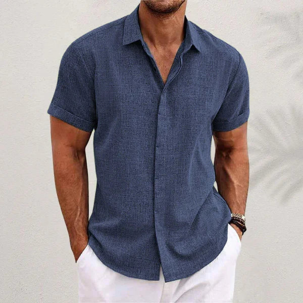 Alex  |  Summer Shirt with Short Sleeves