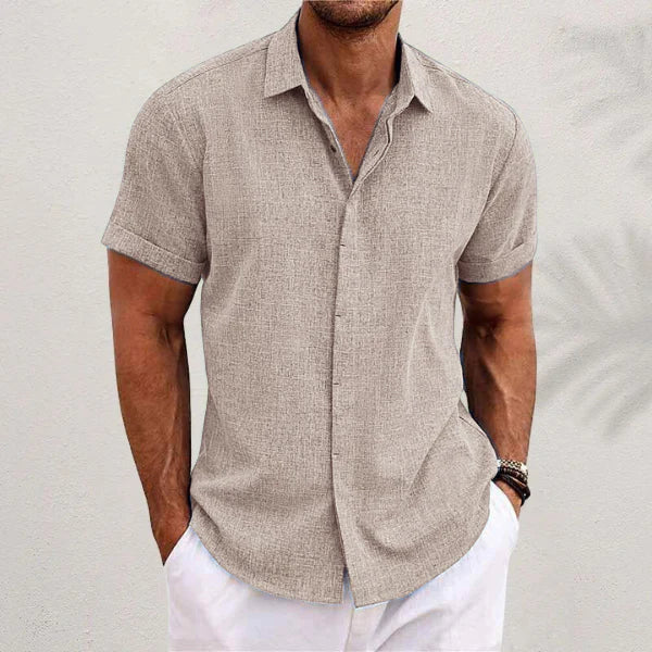 Alex  |  Summer Shirt with Short Sleeves