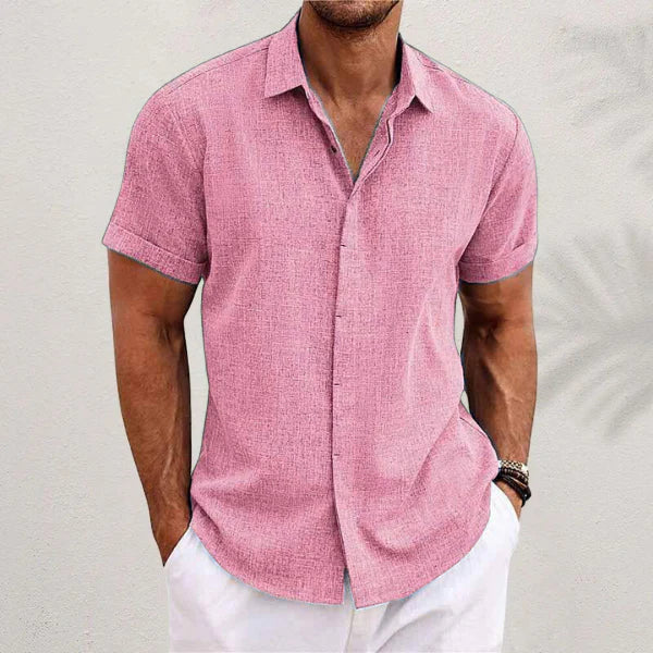 Alex  |  Summer Shirt with Short Sleeves