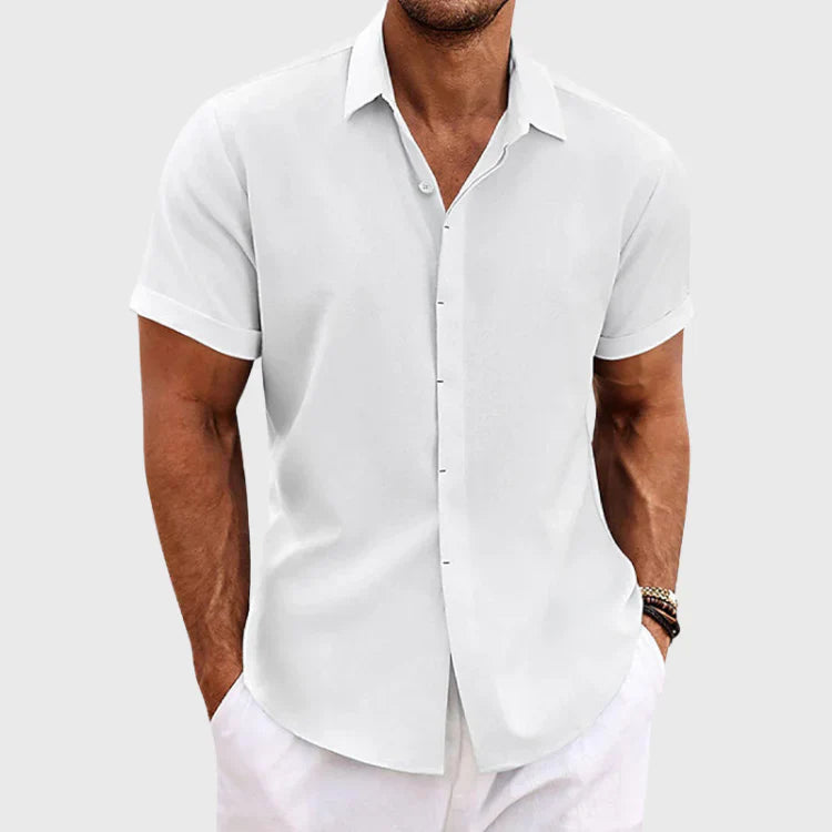 Alex  |  Summer Shirt with Short Sleeves